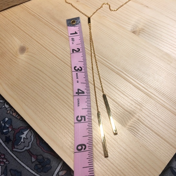 Gorjana 18k gold plated Audriana Lariat necklace - Picture 3 of 3